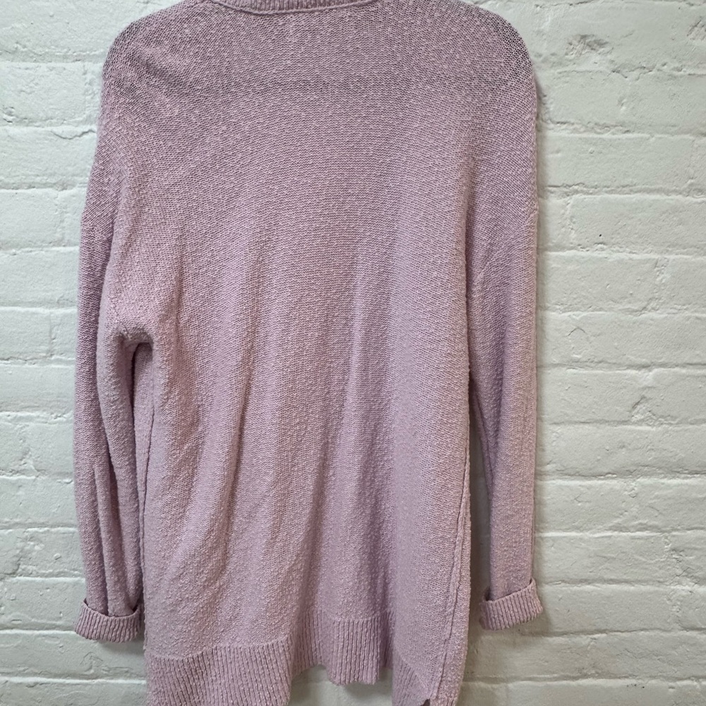 LOFT Women's Lilac Cardigan - Picture 3 of 4